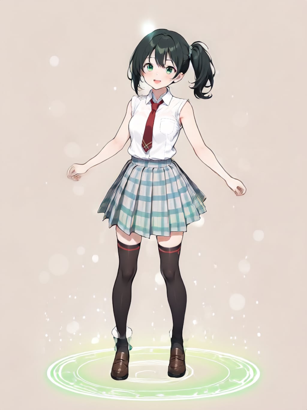 変身、魔法少女 幸乃【パラパライラスト４０】