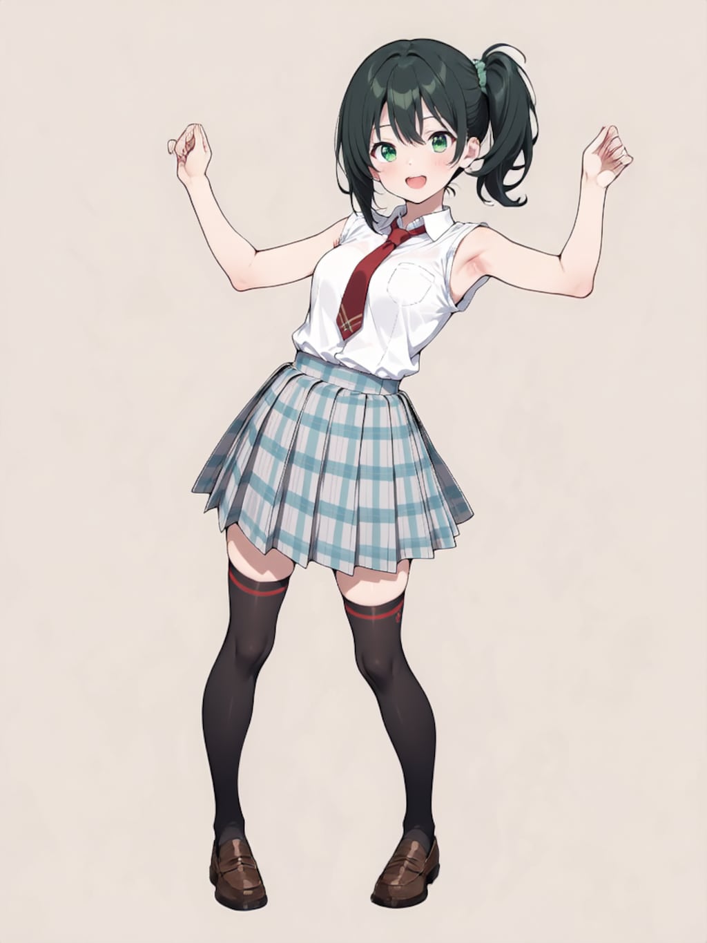 変身、魔法少女 幸乃【パラパライラスト４０】