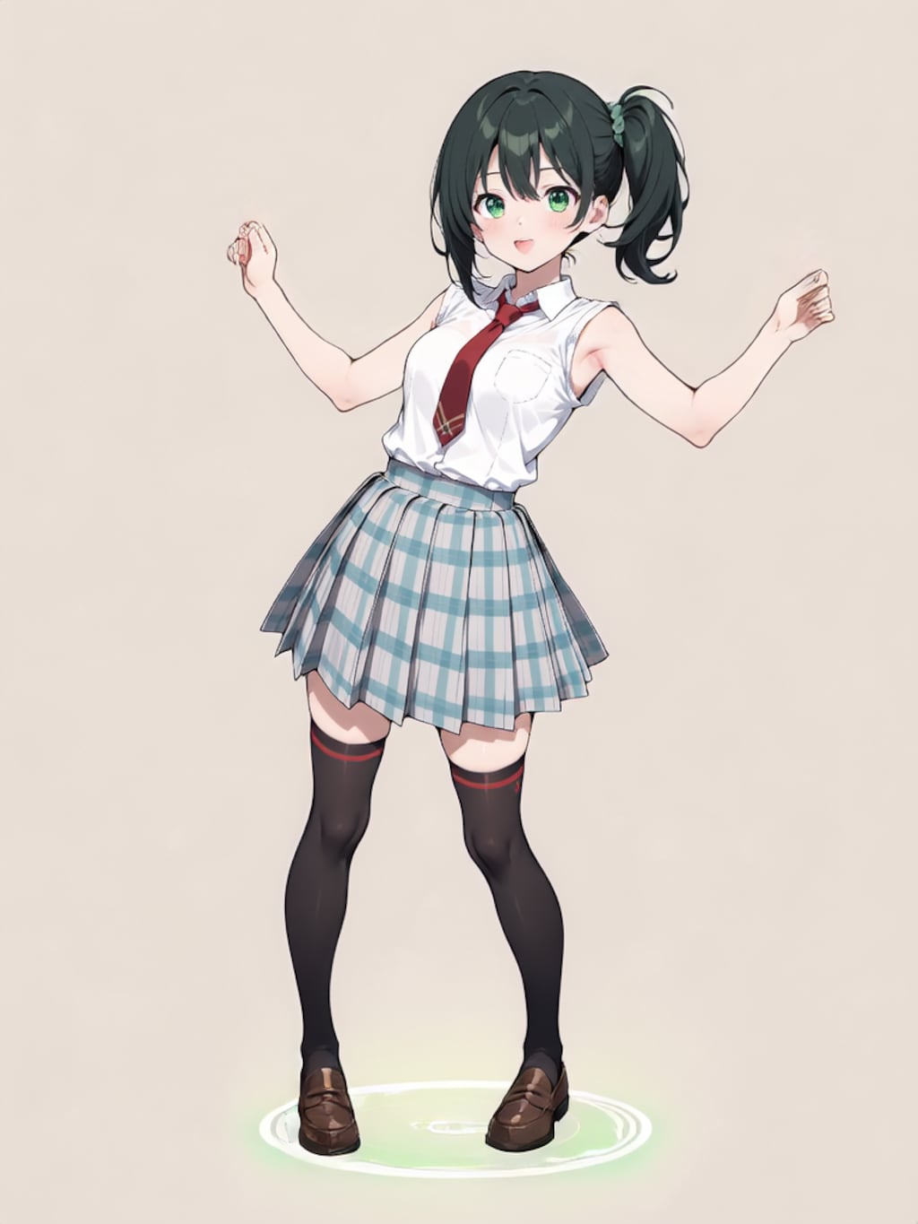 変身、魔法少女 幸乃【パラパライラスト４０】