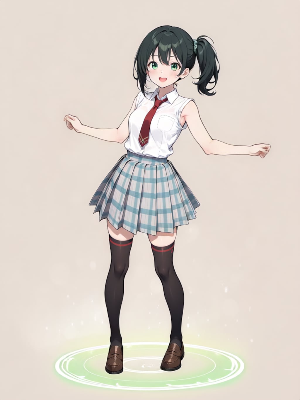 変身、魔法少女 幸乃【パラパライラスト４０】