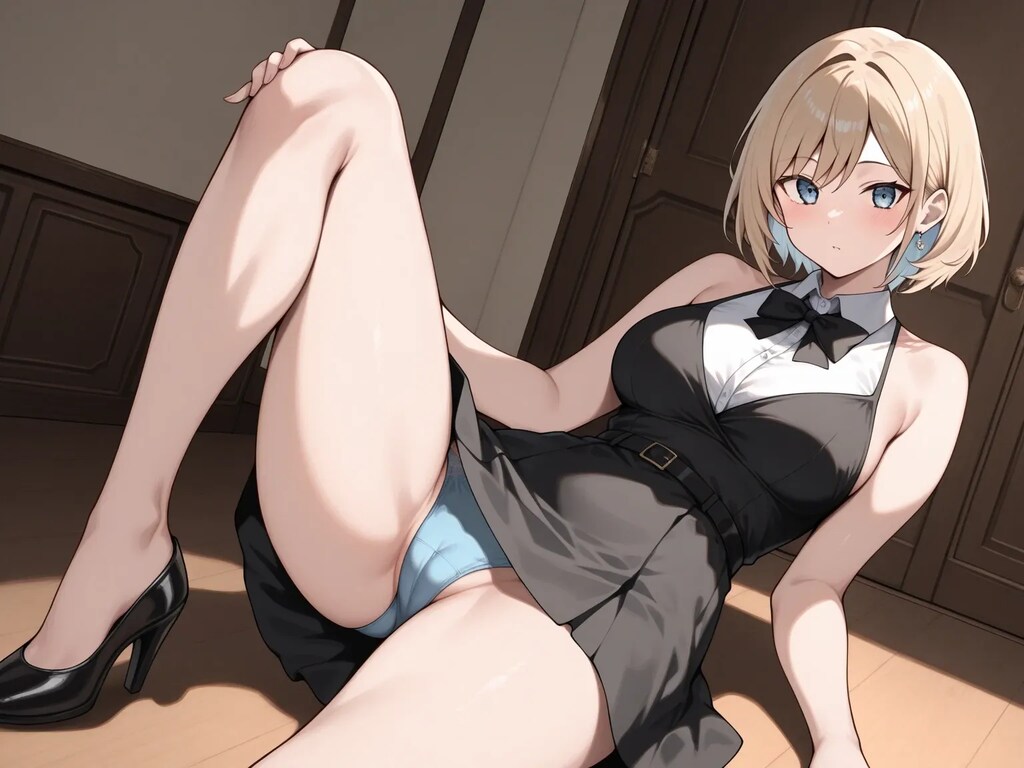 18枚：#いろんな画風で開脚マンスジ