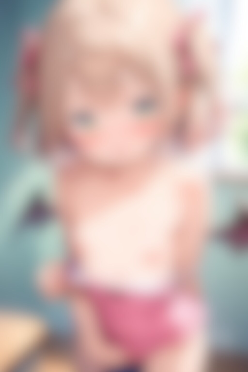 ピンクの水着☆