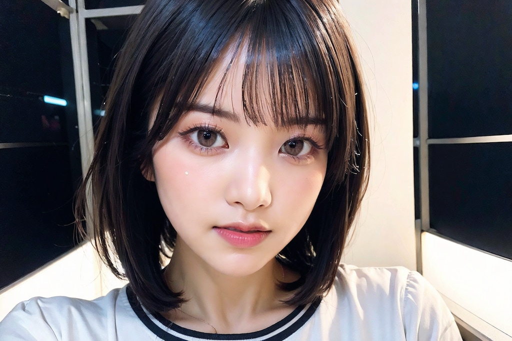 今の本気女の子(stable diffusion)　拡大版