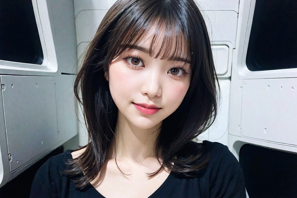 今の本気女の子(stable diffusion)　拡大版