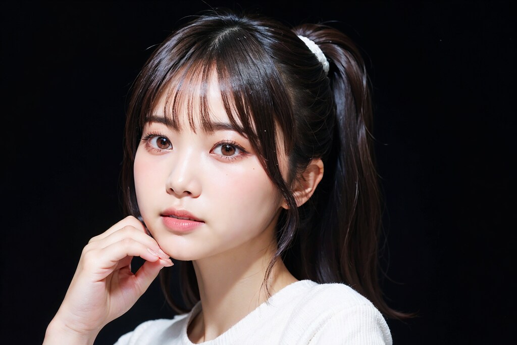 今の本気女の子(stable diffusion)　拡大版