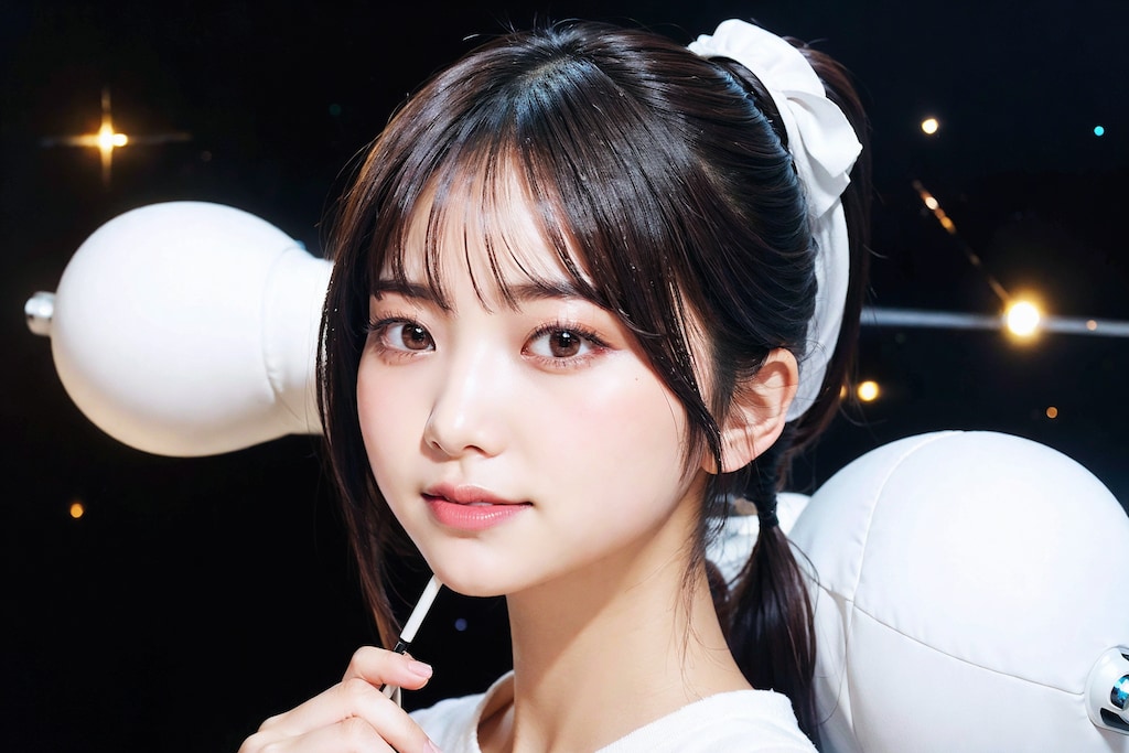 今の本気女の子(stable diffusion)　拡大版