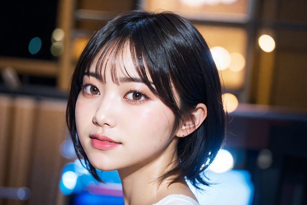 今の本気女の子(stable diffusion)　拡大版