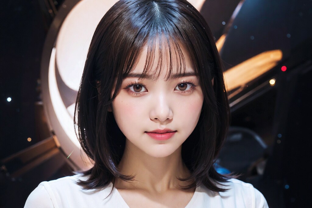 今の本気女の子(stable diffusion)　拡大版