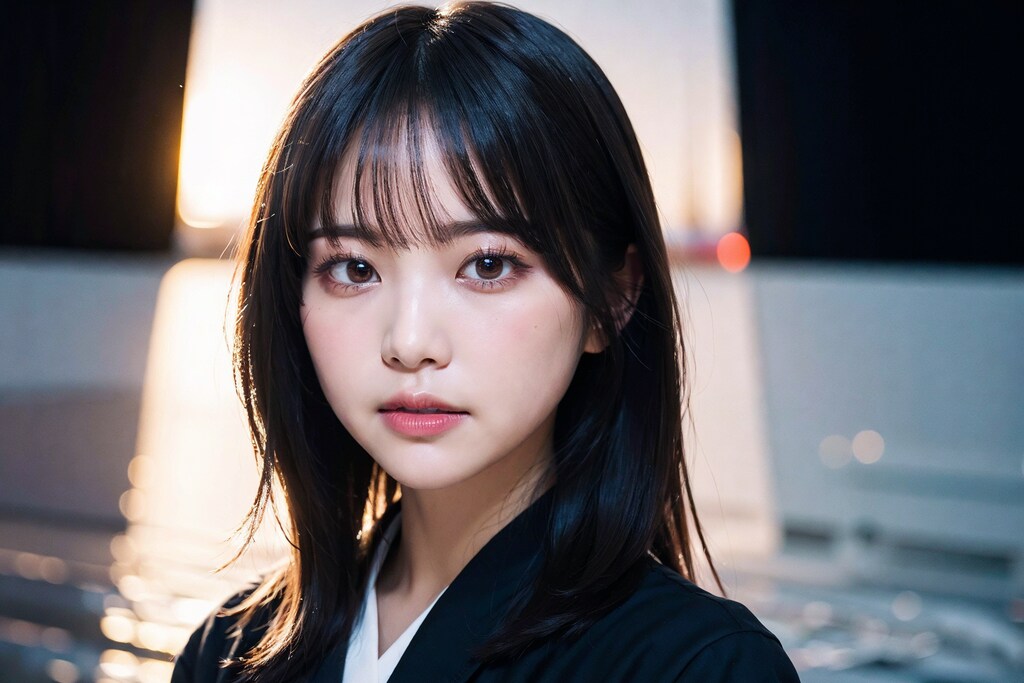 今の本気女の子(stable diffusion)　拡大版