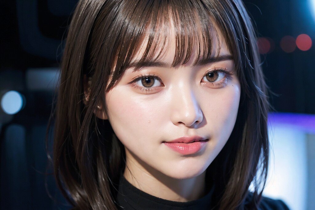 今の本気女の子(stable diffusion)　拡大版