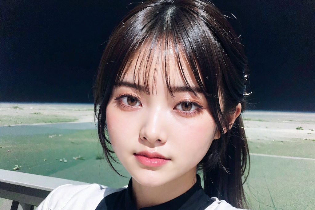 今の本気女の子(stable diffusion)　拡大版