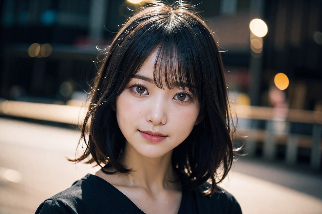 今の本気女の子(stable diffusion)　拡大版