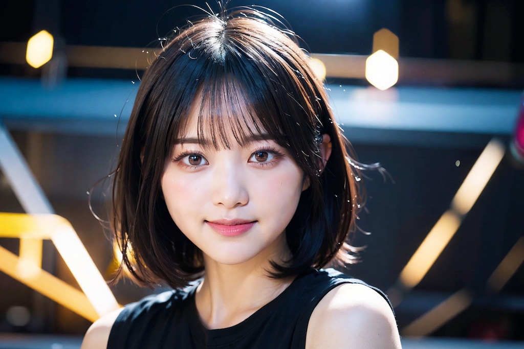 今の本気女の子(stable diffusion)　拡大版