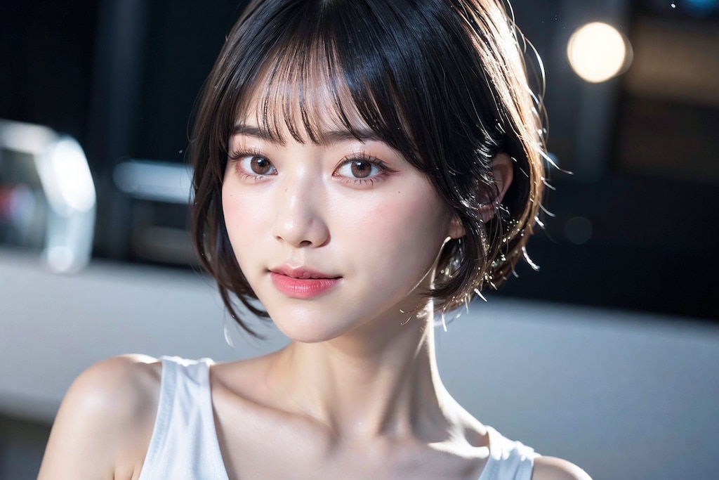 今の本気女の子(stable diffusion)　拡大版