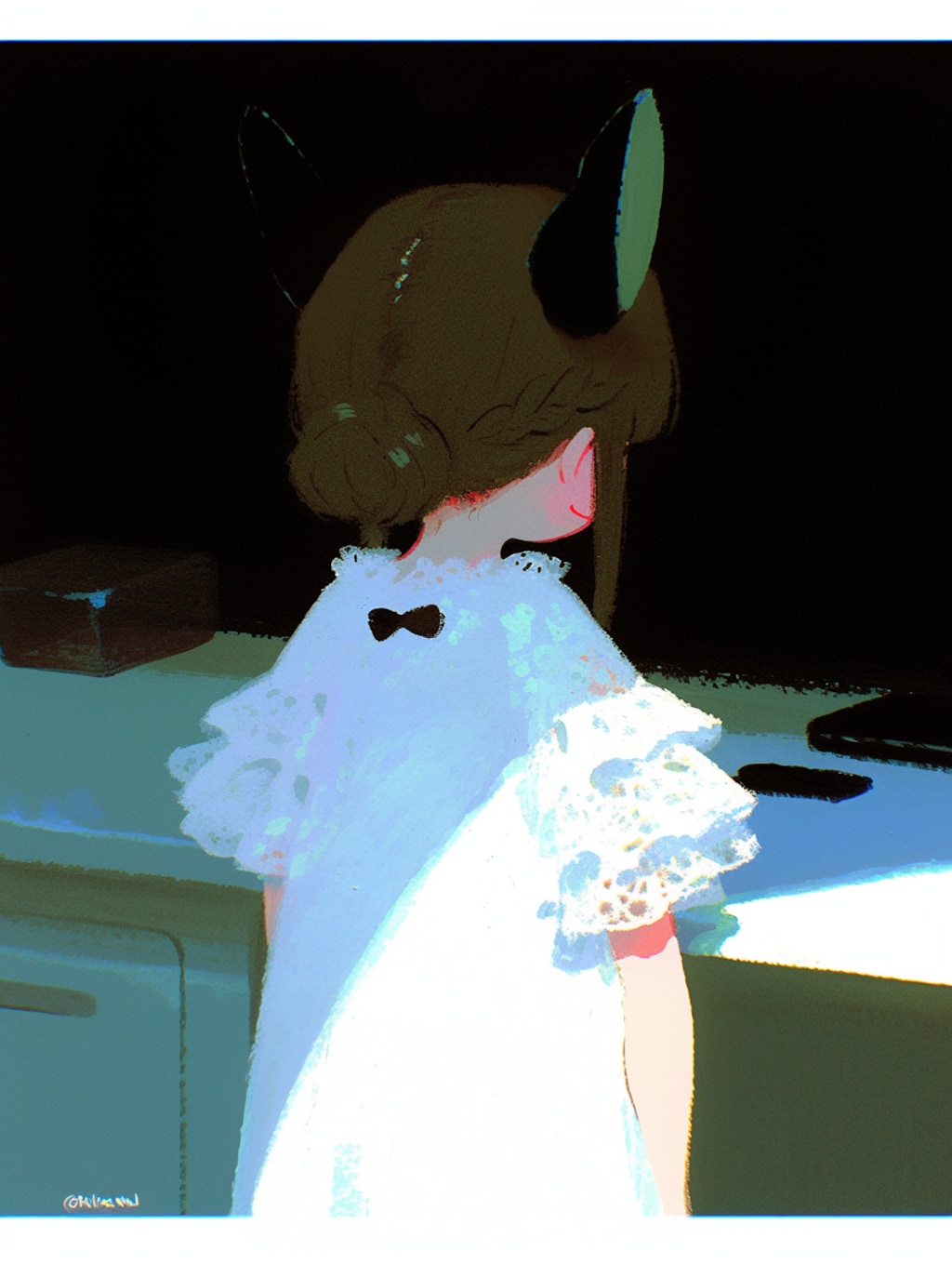 7月ボツ絵⑤※微ホラー有