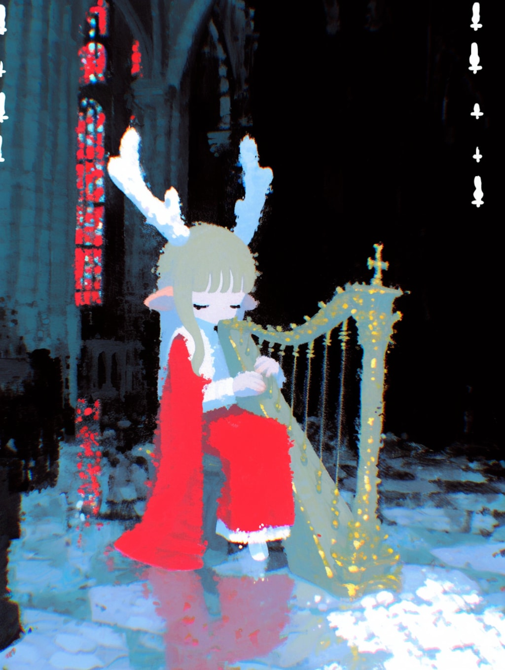 7月ボツ絵⑤※微ホラー有