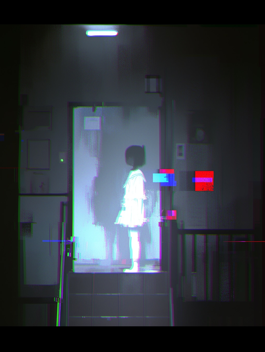 7月ボツ絵⑤※微ホラー有