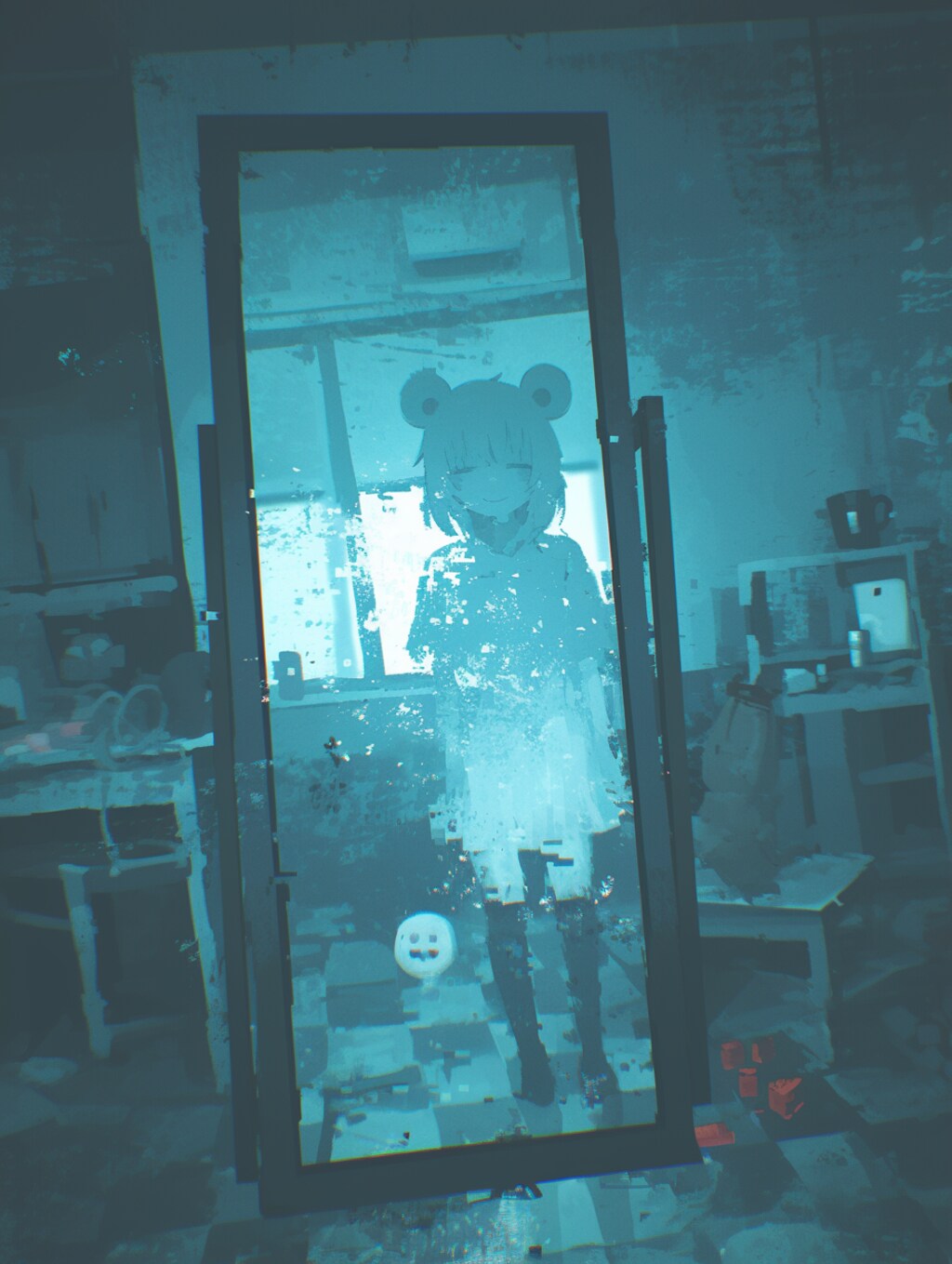 7月ボツ絵⑤※微ホラー有