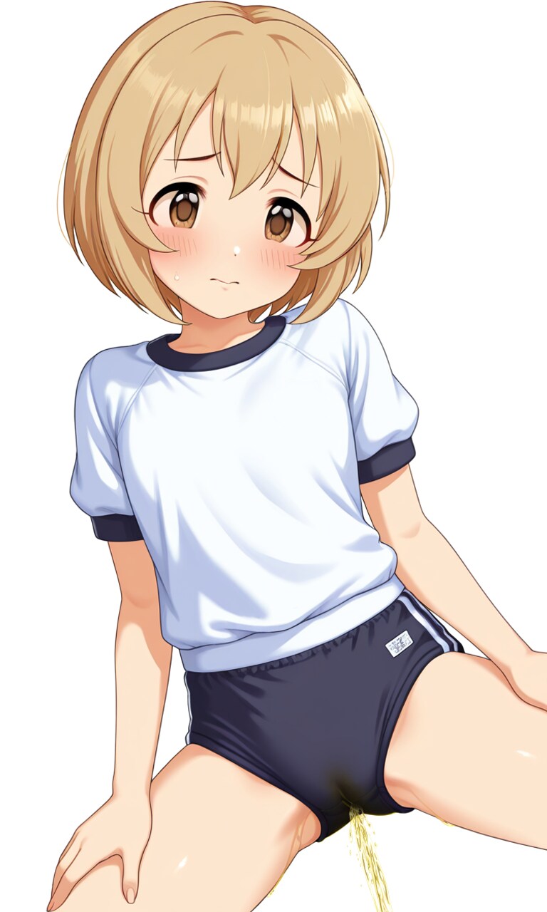 ブルマお漏らし【古◯小春】