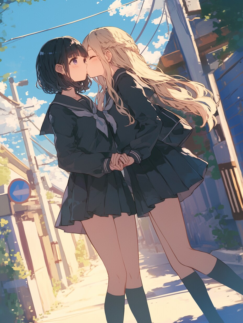 キスしたい二人のJK01～07