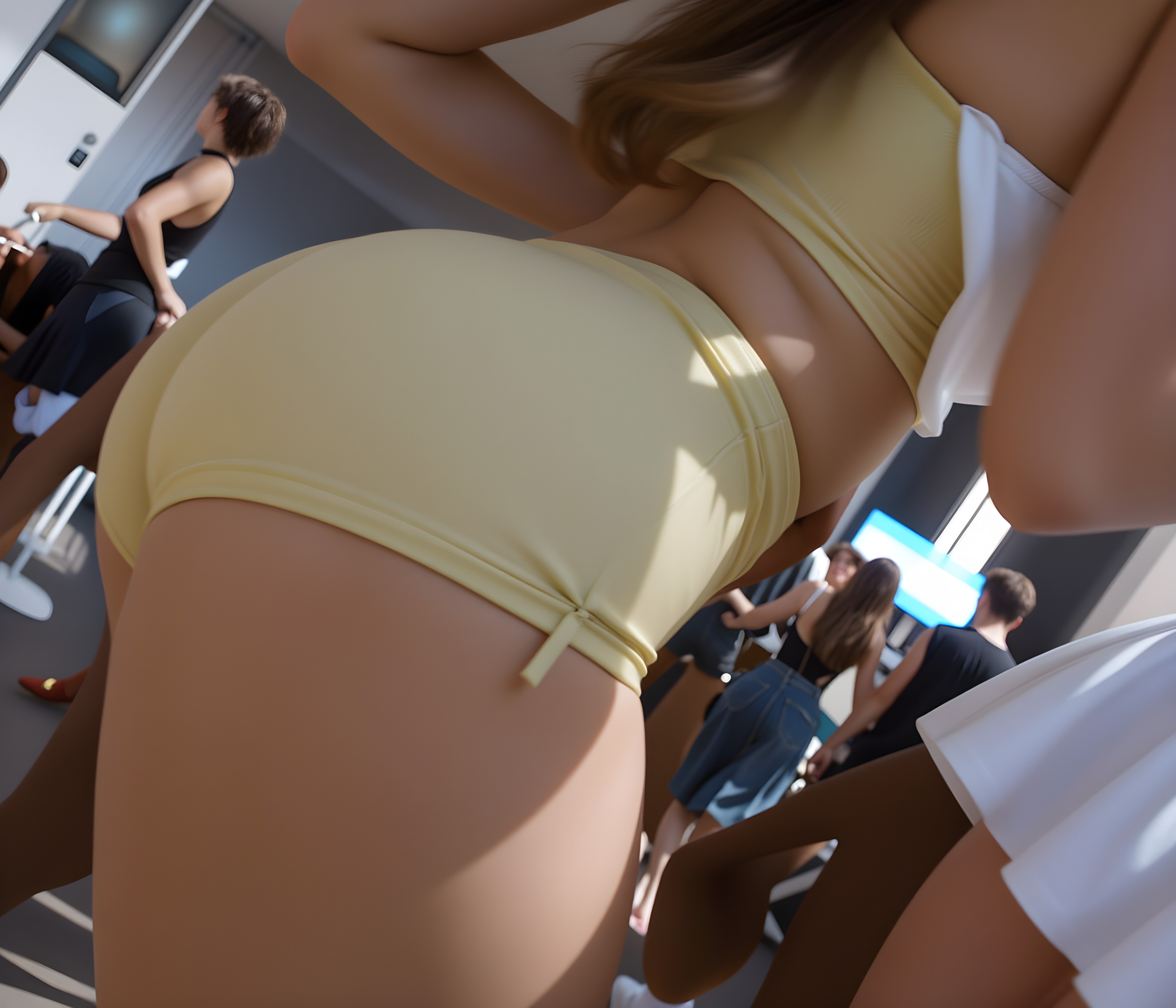 (40枚) ホットパンツ ラブ m4 (D)