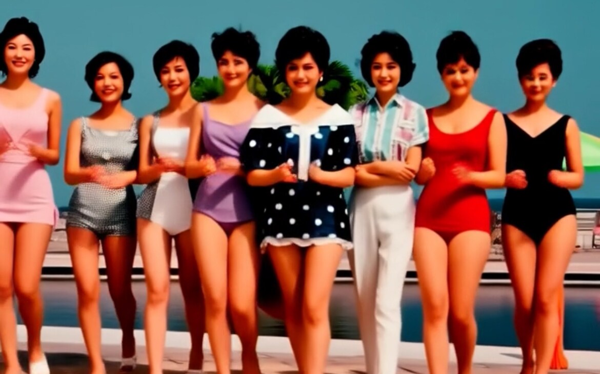 昭和レトロ　水着