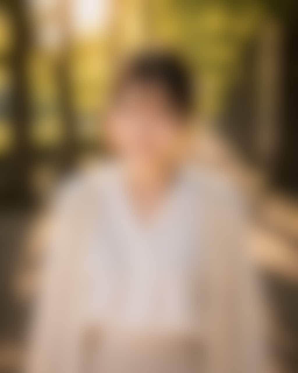 木漏れ日を散歩