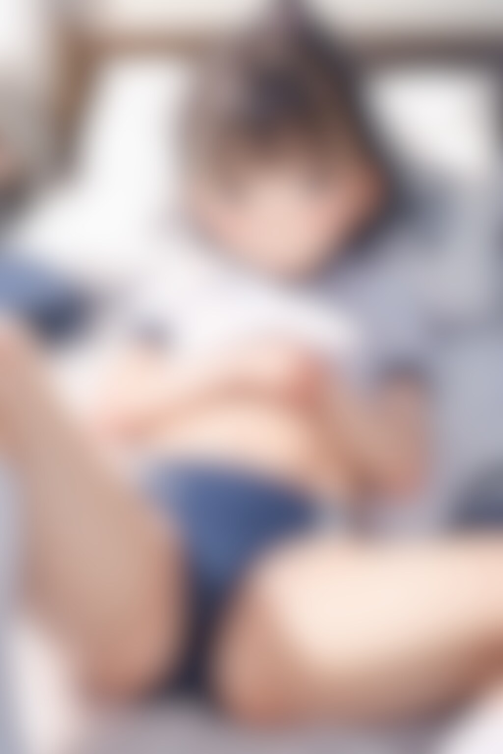 〇リJ〇ちゃんたちが体操服ブルマ姿で誘惑（12枚）