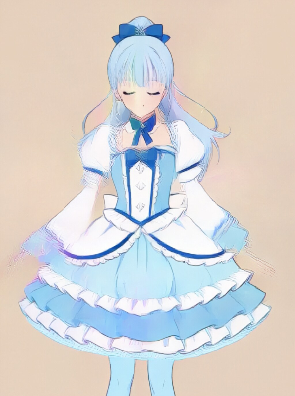 【誕生日FA】変身！魔法少女 あおい【パラパライラスト４０】