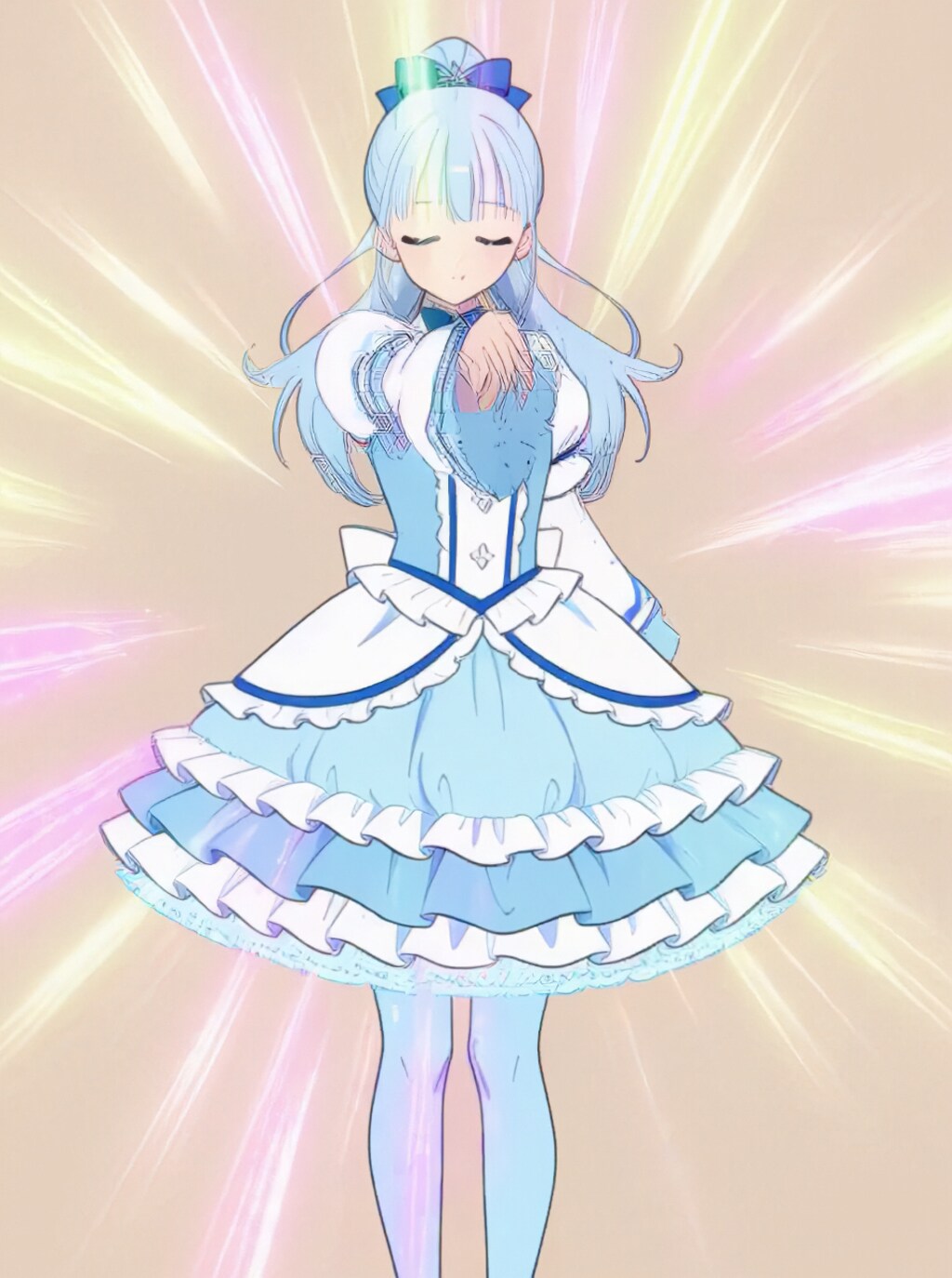 【誕生日FA】変身！魔法少女 あおい【パラパライラスト４０】