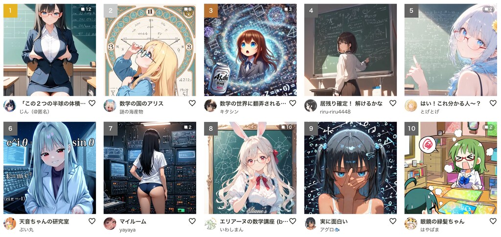 【投稿企画の裏側】#数学 の人気作品紹介