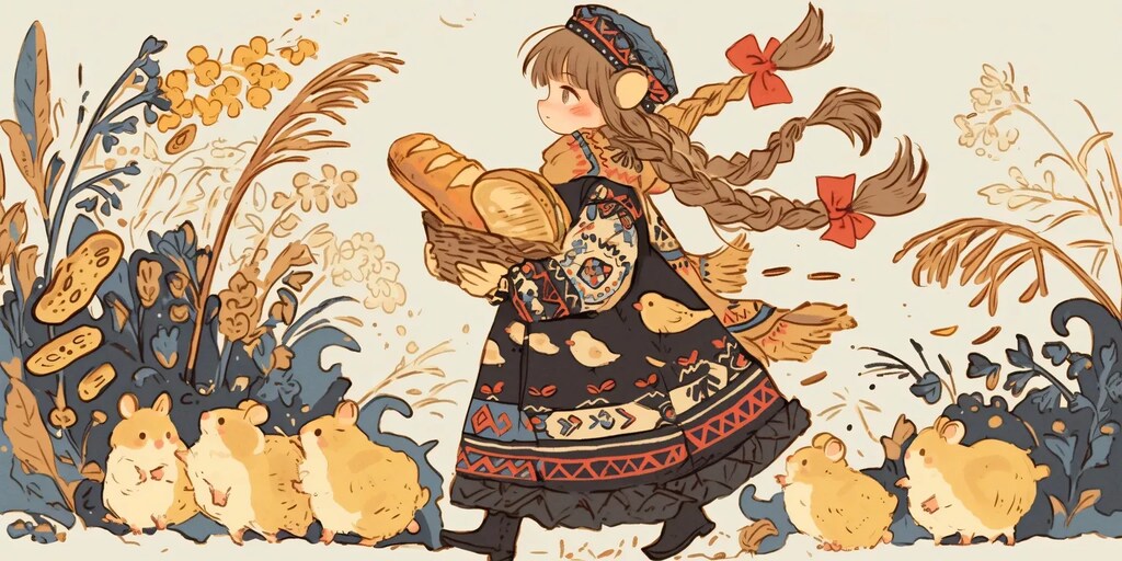 ハムスターとパン/hamsters&bread