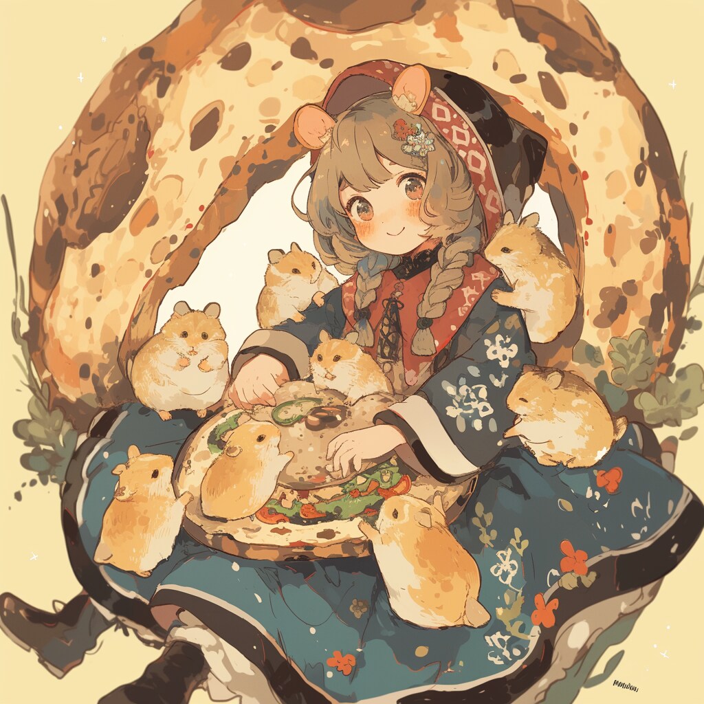 ハムスターとパン/hamsters&bread