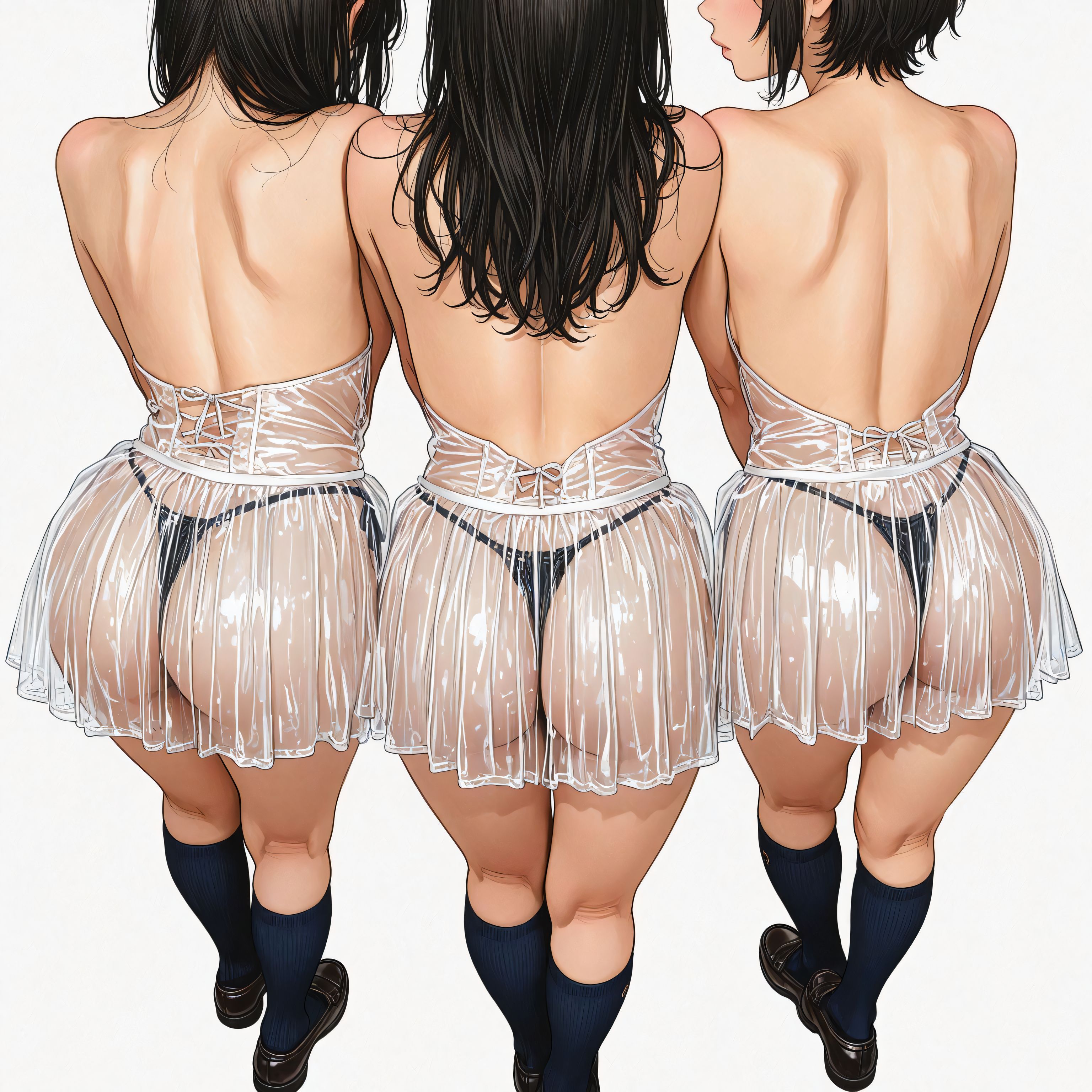 お尻とか