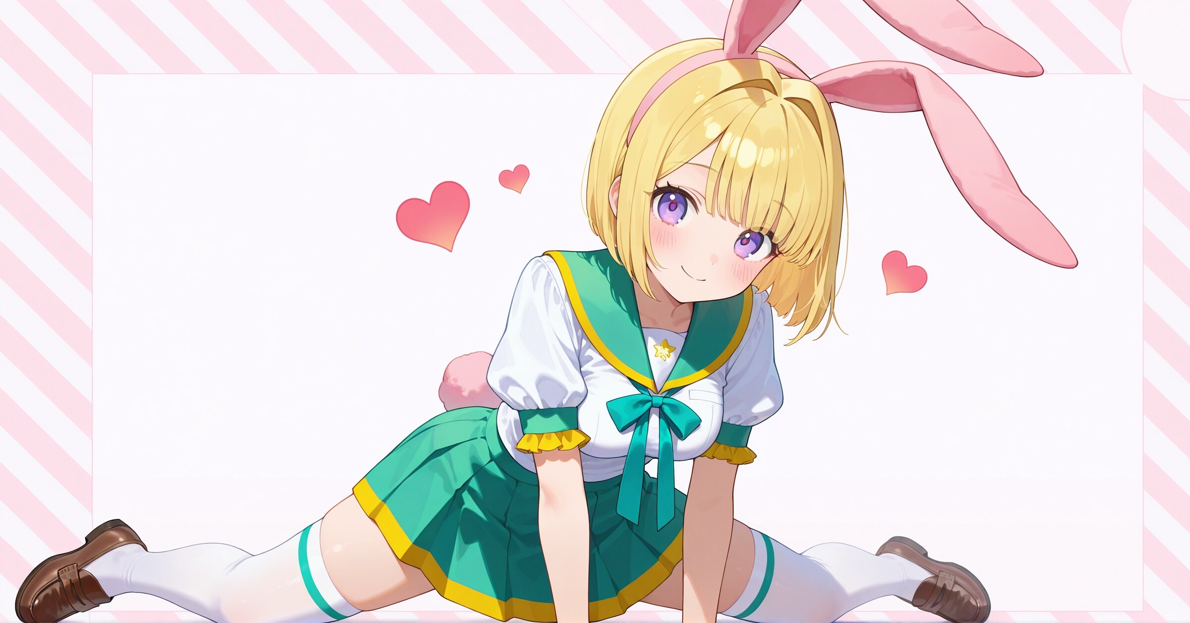 学生バニーコーデ