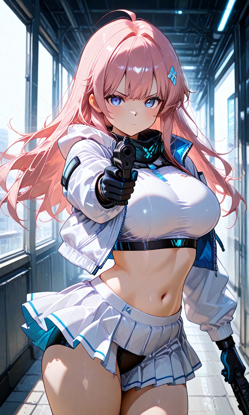 ハンドガンとアールちゃん