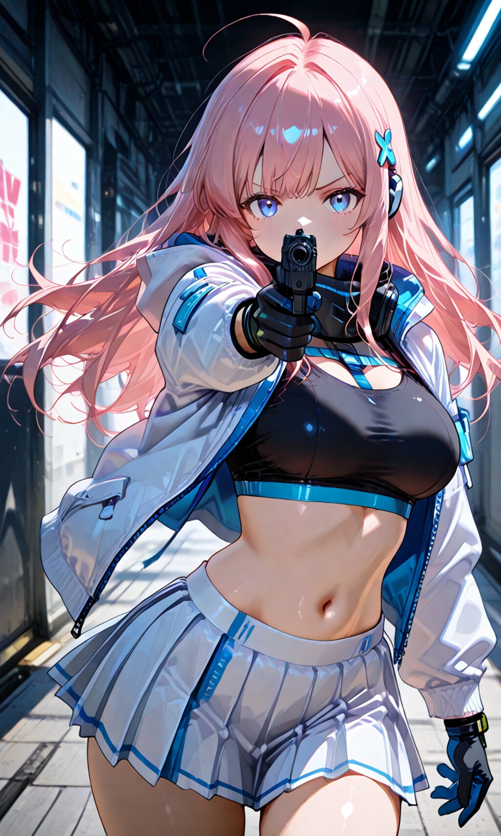 ハンドガンとアールちゃん