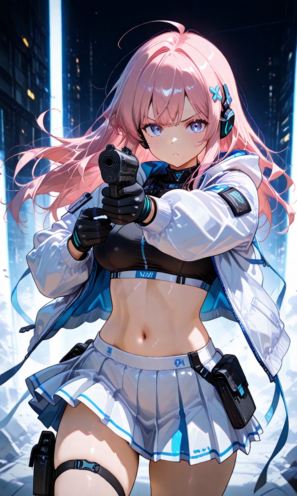 ハンドガンとアールちゃん