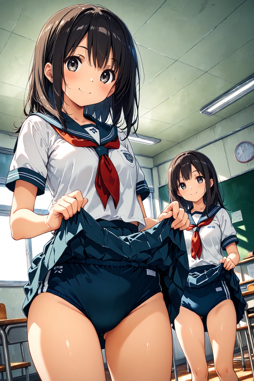 ブルマ穿いてるから平気だもん(24)