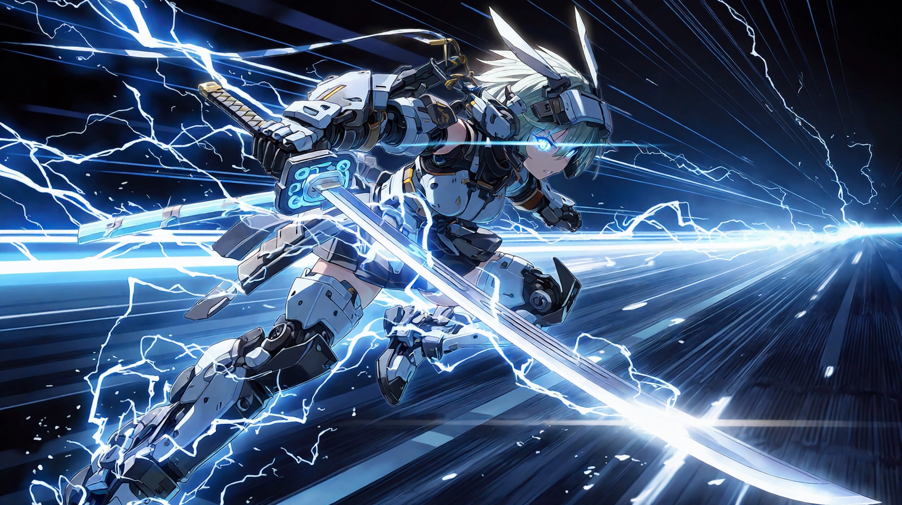 疾風陣雷メガ娘