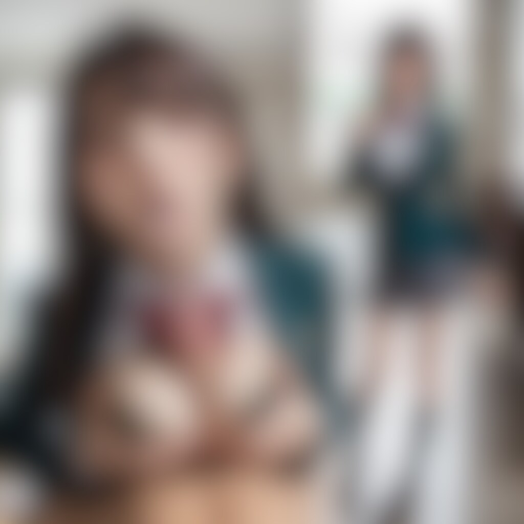 33枚）それぞれのパイズリ♡制服女子３種（Gr/Sl/Nv）＋フェラ＆イラマ