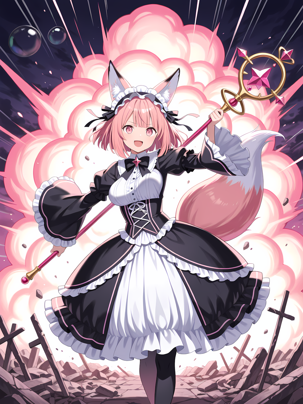 魔法しょ（う）女再び 別イラスト