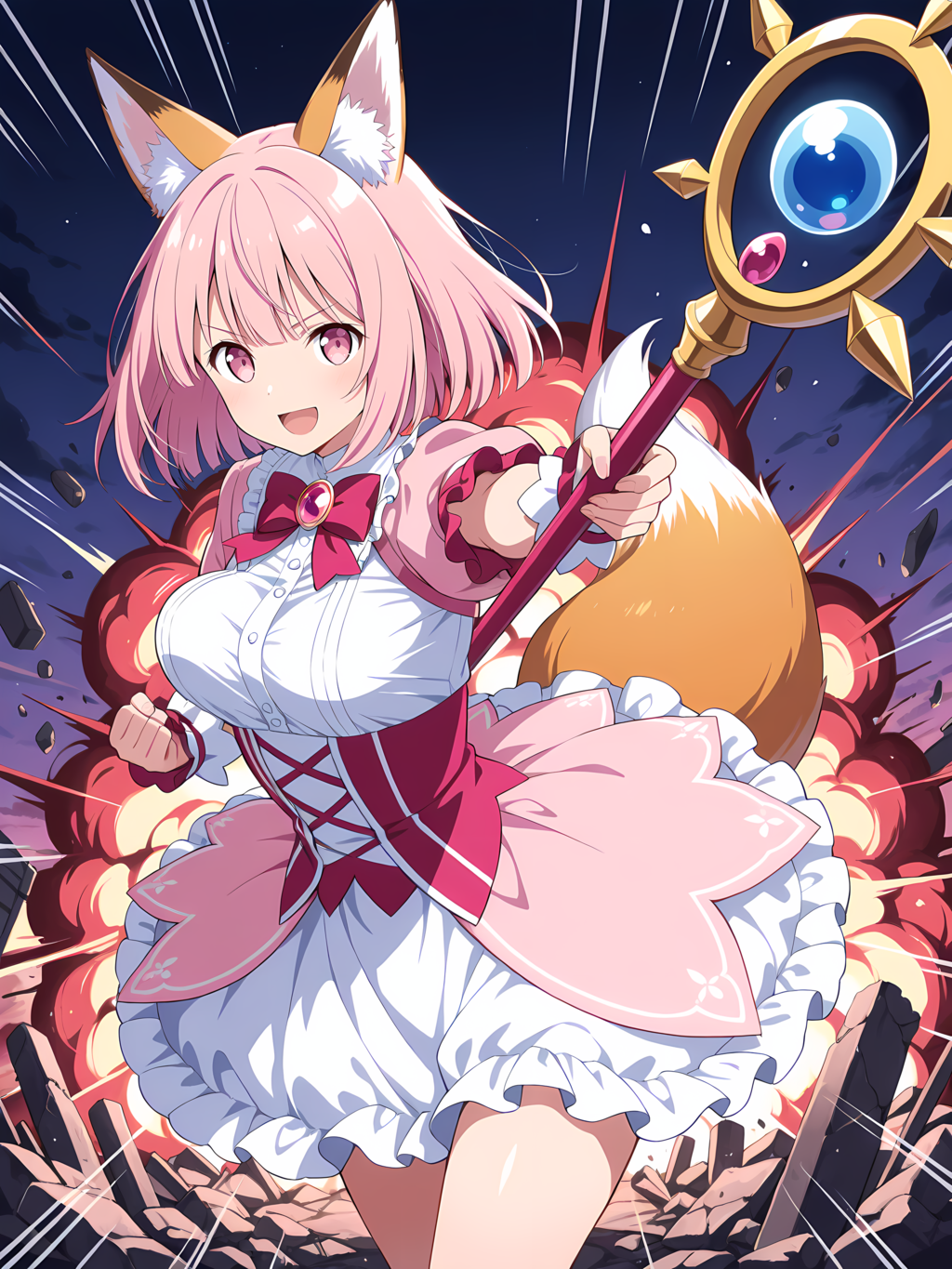 魔法しょ（う）女再び 別イラスト