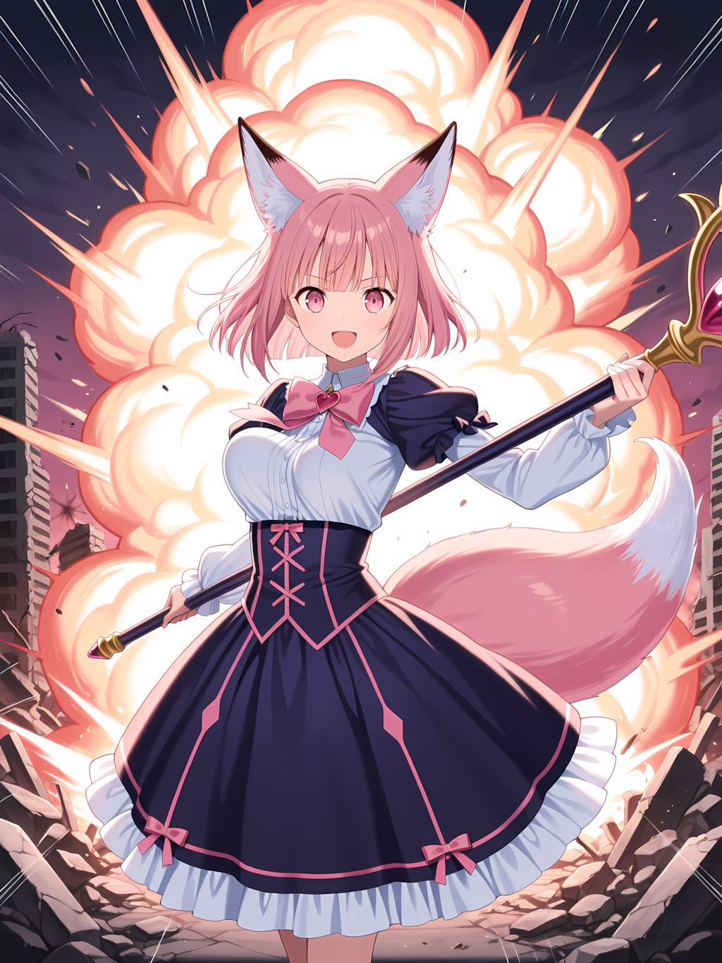 魔法しょ（う）女再び 別イラスト