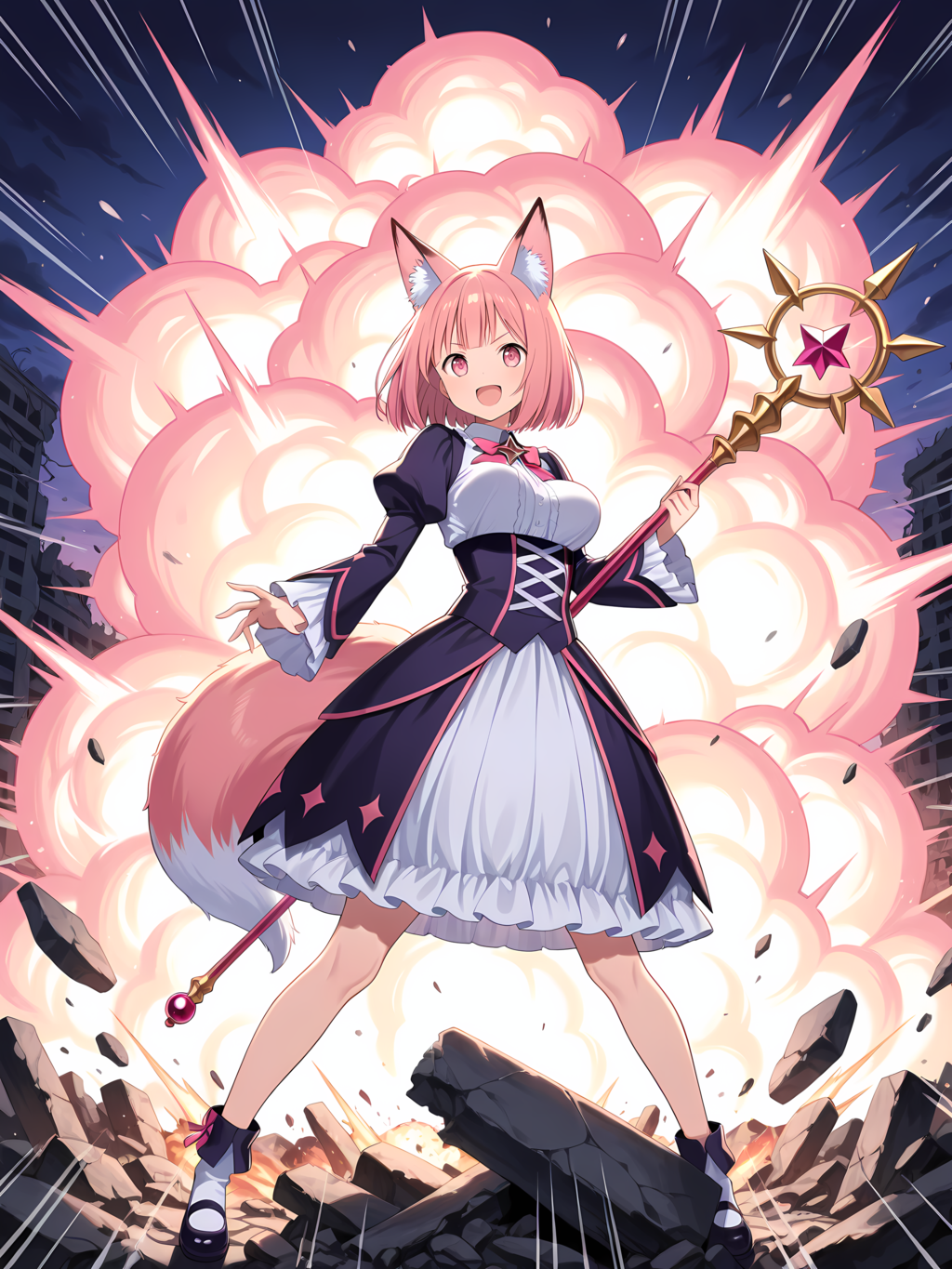 魔法しょ（う）女再び 別イラスト