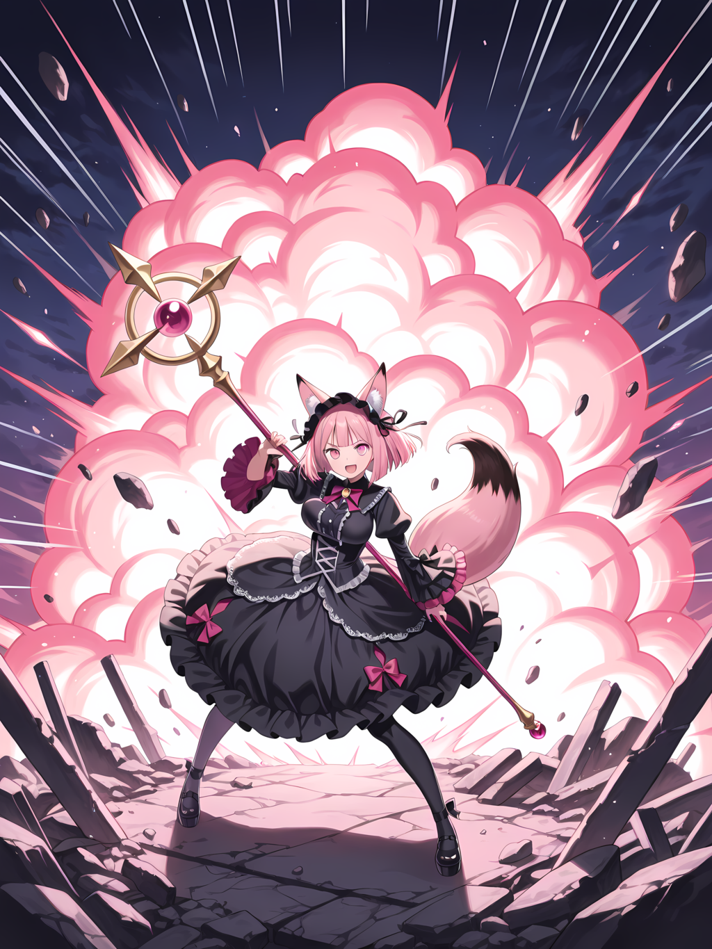 魔法しょ（う）女再び 別イラスト