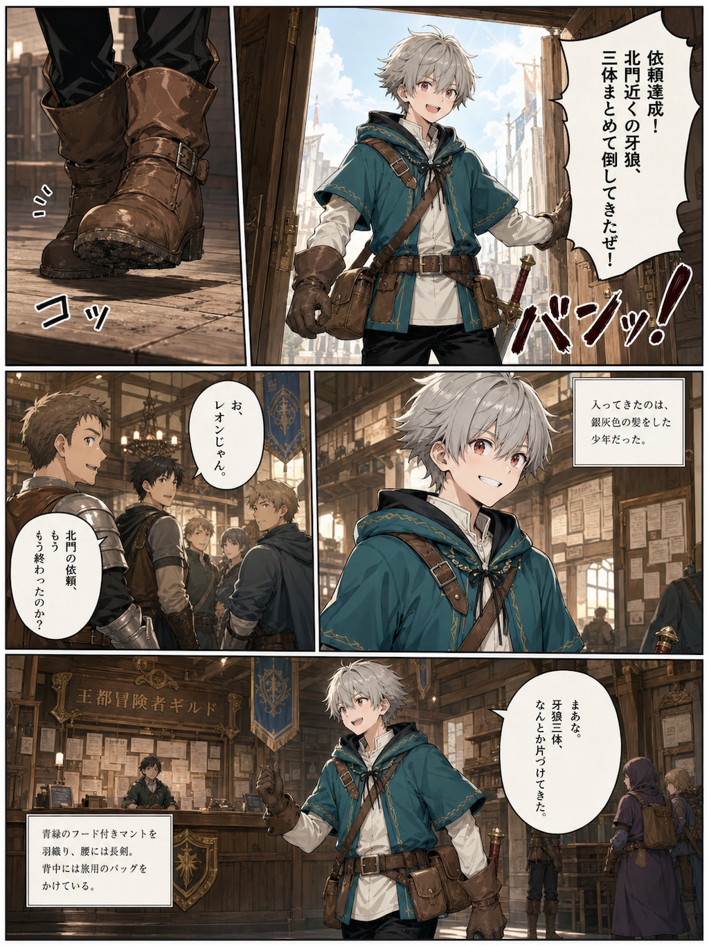 漫画版『癒しの聖女と剣士』