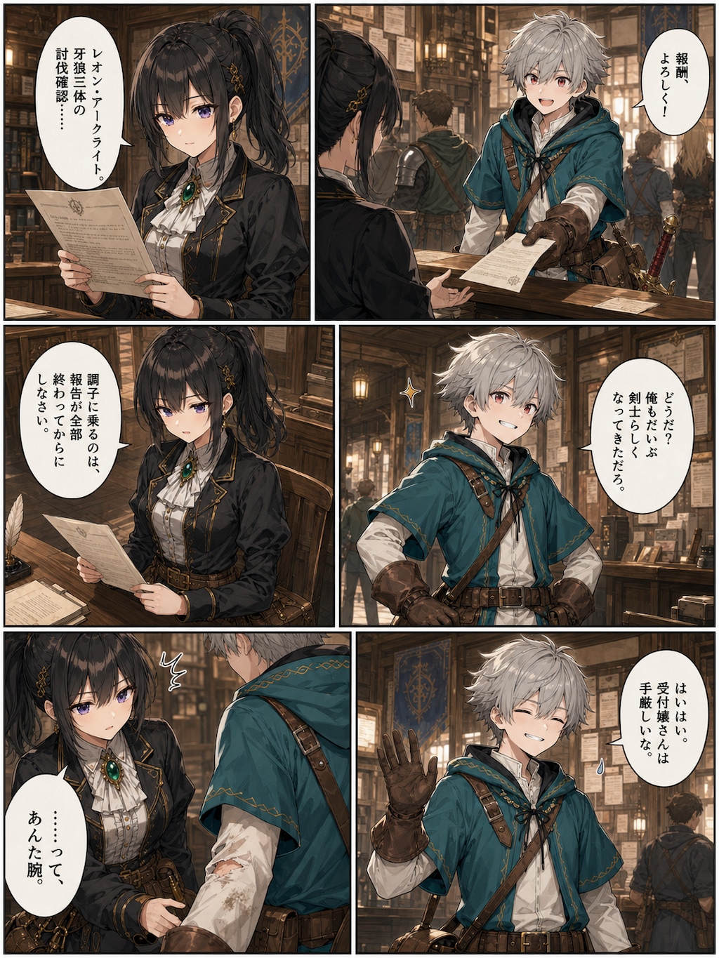 漫画版『癒しの聖女と剣士』