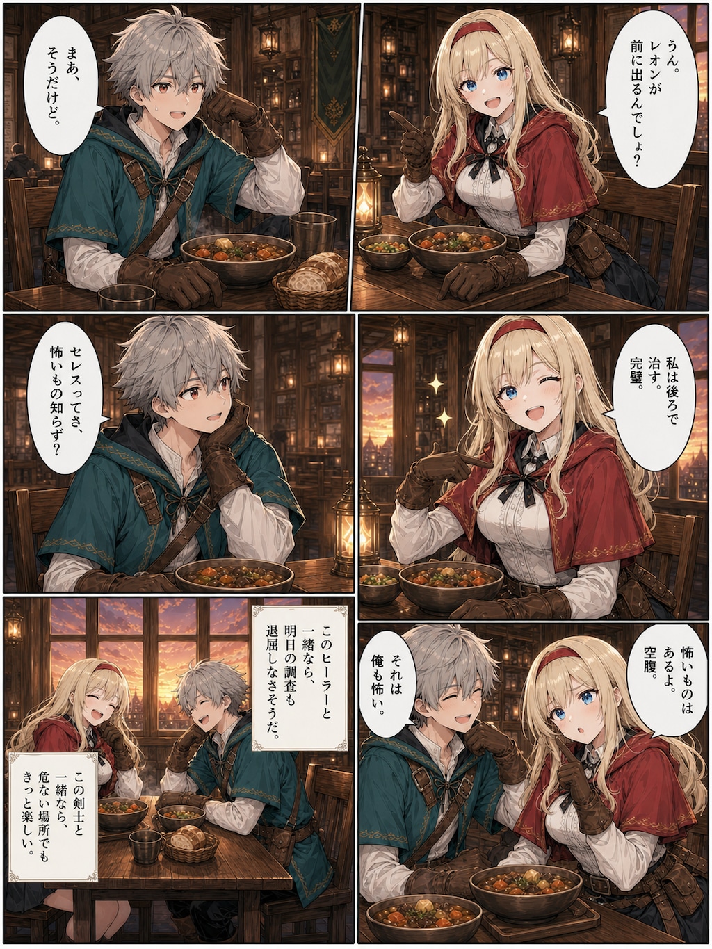 漫画版『癒しの聖女と剣士』