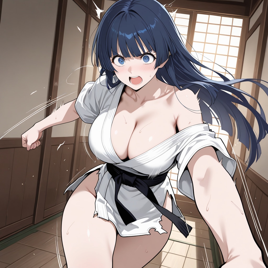 空手娘　格闘1　道場破り